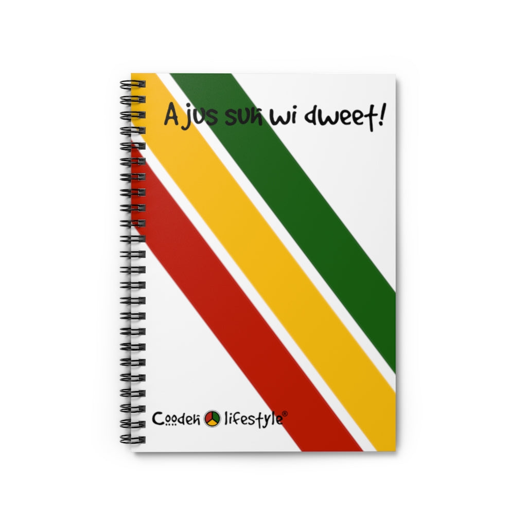 Coodeh Spiral Notebook (Ruled Lined-AJSWD-BRN) - Coodeh Lifestyle