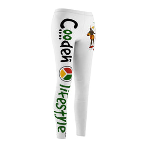 Women's Casual Leggings (JA-COA-WHT) - Coodeh Lifestyle