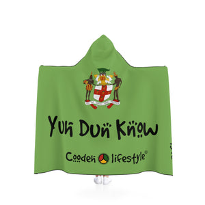 Hooded Blanket (YDK-GRN) - Coodeh Lifestyle