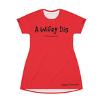 Load image into Gallery viewer, T-Shirt Dress (AWD-YDK-RED) - Coodeh Lifestyle
