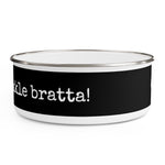 Load image into Gallery viewer, Enamel Bowl (BLK-Bratta) - Coodeh Lifestyle
