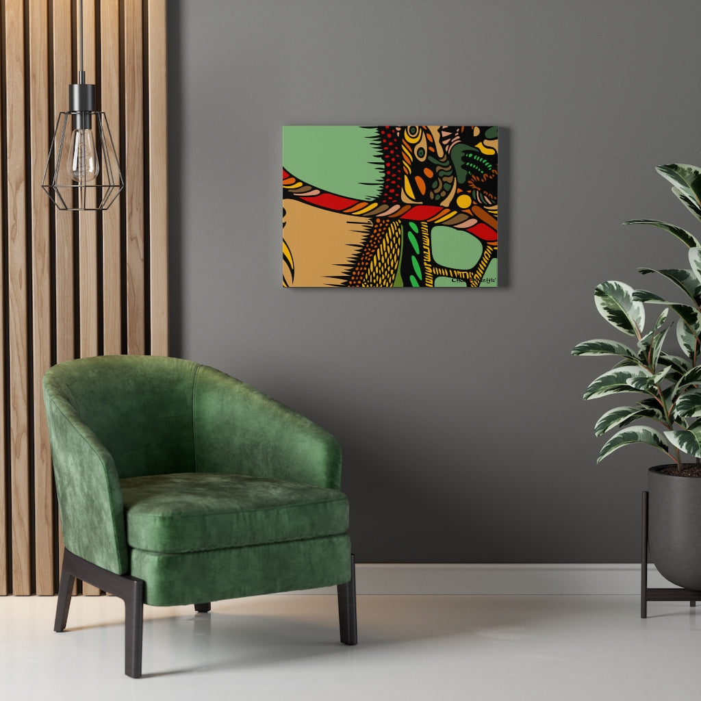 Coodeh Canvas Wrap (Multi-AbstractArt1) - Coodeh Lifestyle