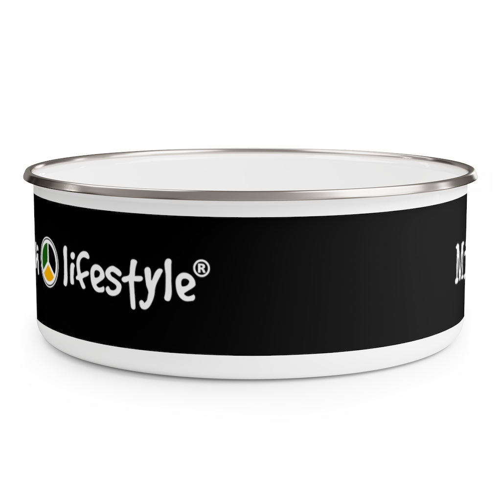 Enamel Bowl (BLK-Bratta) - Coodeh Lifestyle