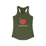 Load image into Gallery viewer, Women&#39;s Ideal Racerback Tank (FLWR) - Coodeh Lifestyle
