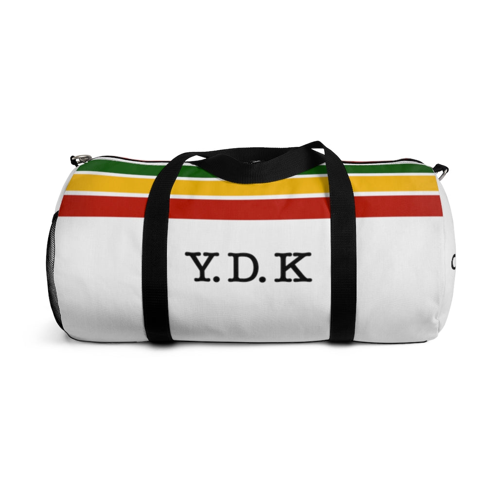 Coodeh Duffel Bag (YuhDunKnow-WHT) - Coodeh Lifestyle