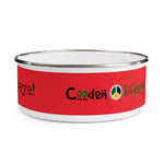 Load image into Gallery viewer, Enamel Bowl (RED-RedYeye) - Coodeh Lifestyle
