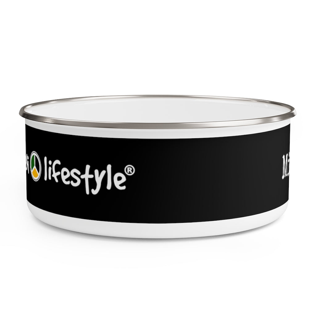 Enamel Bowl (BLK-Bratta) - Coodeh Lifestyle