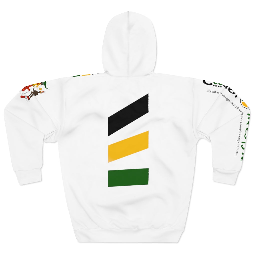 Unisex Pullover Hoodie (YuhDunKnow-WHTJACOL) - Coodeh Lifestyle