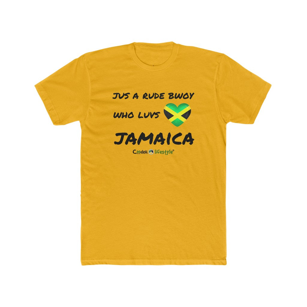 Men's Cotton Crew Tee (Jamaica) - Coodeh Lifestyle