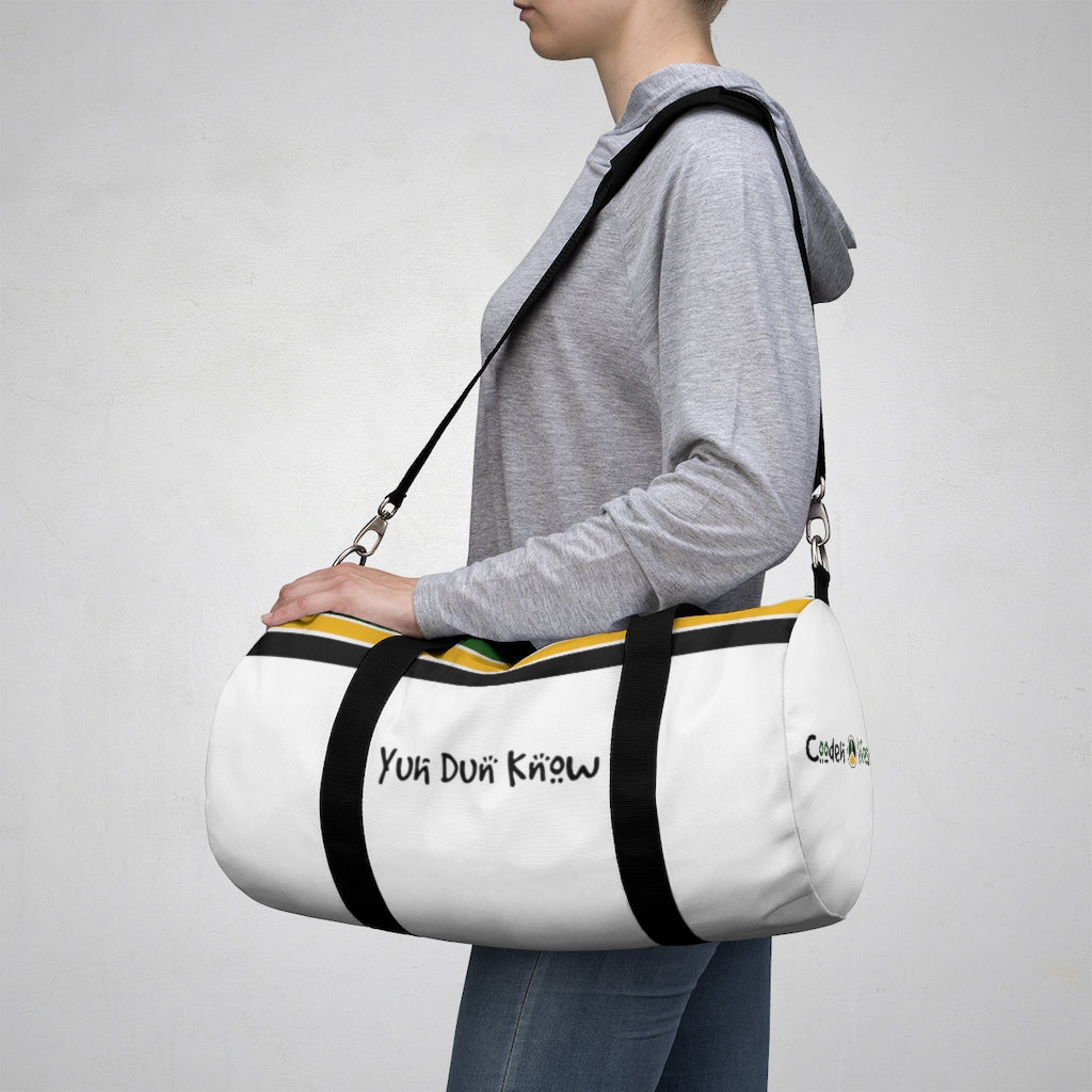 Coodeh Duffel Bag (YDK-WHT) - Coodeh Lifestyle