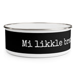 Load image into Gallery viewer, Enamel Bowl (BLK-Bratta) - Coodeh Lifestyle
