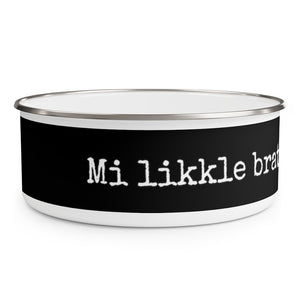 Enamel Bowl (BLK-Bratta) - Coodeh Lifestyle