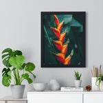 Load image into Gallery viewer, Premium Framed Vertical Poster (Red Plant) - Coodeh Lifestyle
