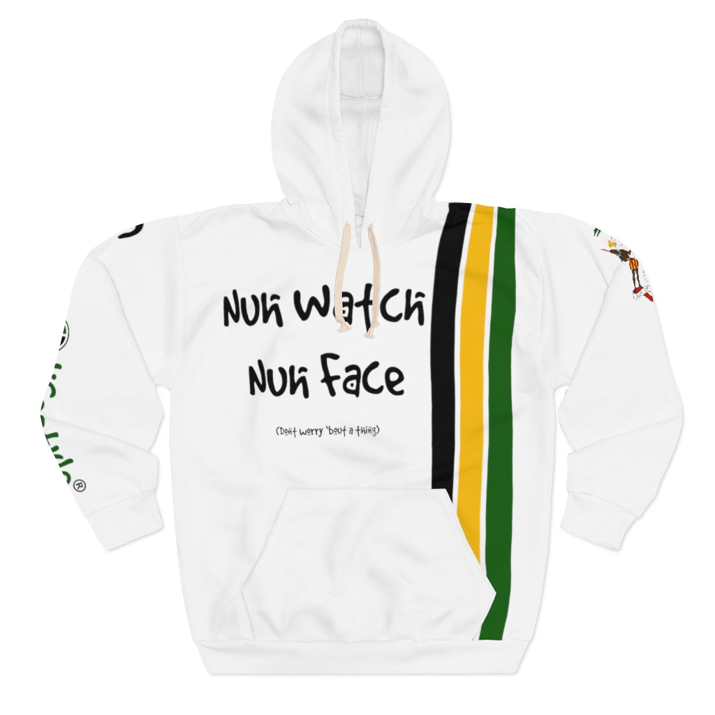 Unisex Pullover Hoodie (NWNF-WHT) - Coodeh Lifestyle