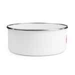 Load image into Gallery viewer, Enamel Bowl (FLWR-WHT) - Coodeh Lifestyle
