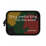 Load image into Gallery viewer, Laptop &amp; Tablet Sleeve (CAMO-PAN-BLK) - Coodeh Lifestyle
