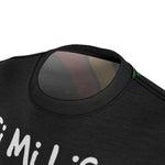 Load image into Gallery viewer, Unisex AOP Tee (FMLM-PANCOL-BLK) - Coodeh Lifestyle
