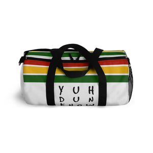 Coodeh Duffel Bag (YuhDunKnow-WHT) - Coodeh Lifestyle