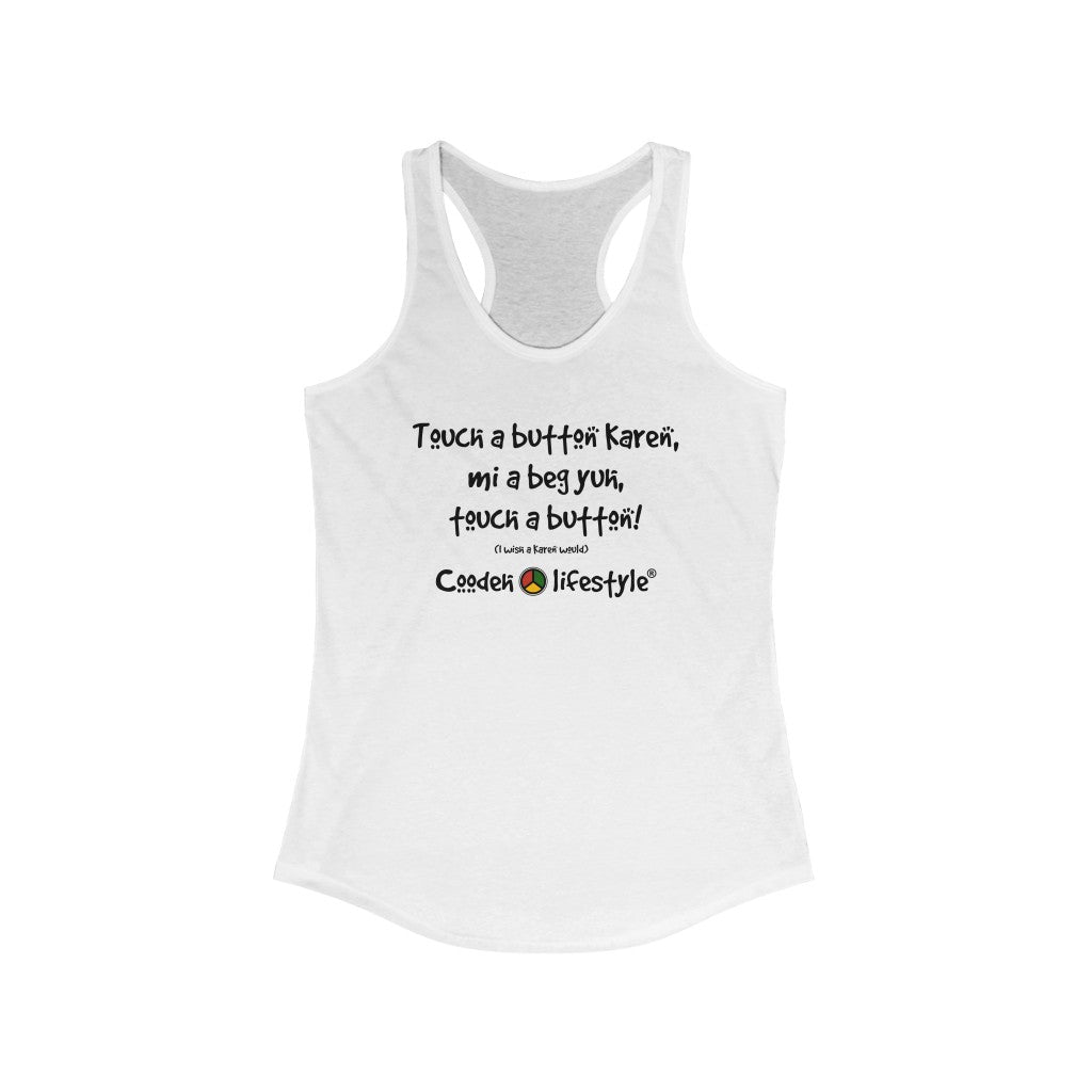 Women's Ideal Racerback Tank (KAREN) - Coodeh Lifestyle