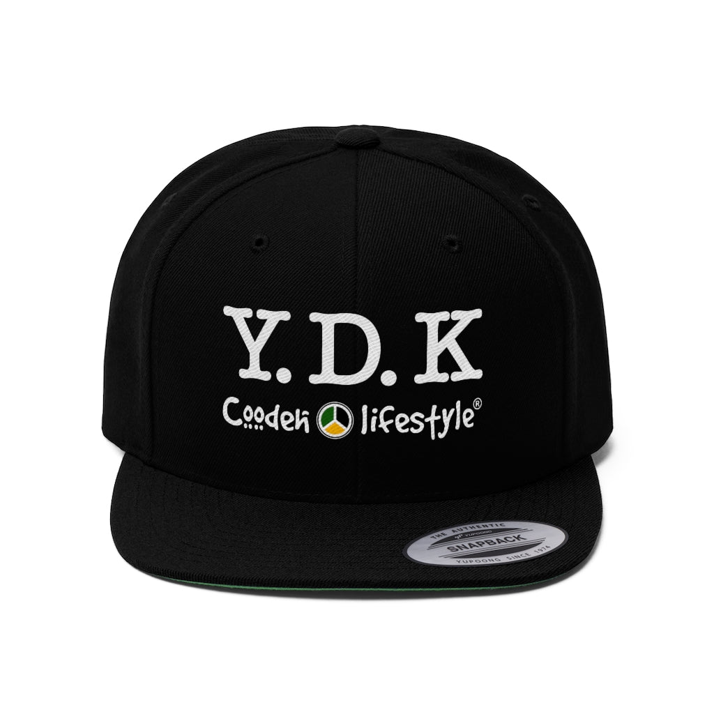 Unisex Flat Bill Hat (YDK) - Coodeh Lifestyle