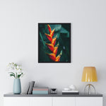 Load image into Gallery viewer, Premium Framed Vertical Poster (Red Plant) - Coodeh Lifestyle
