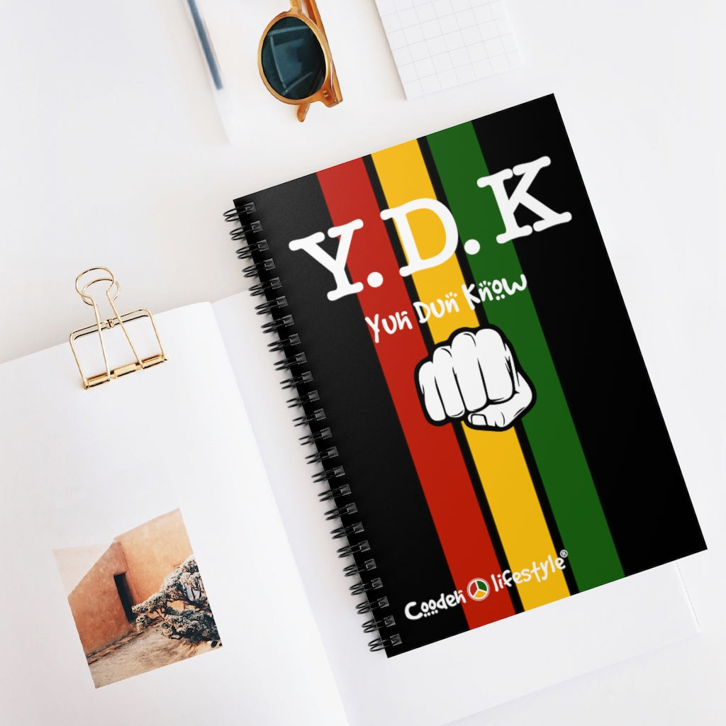 Coodeh Spiral Notebook (Ruled Lined-YDK-BLK) - Coodeh Lifestyle