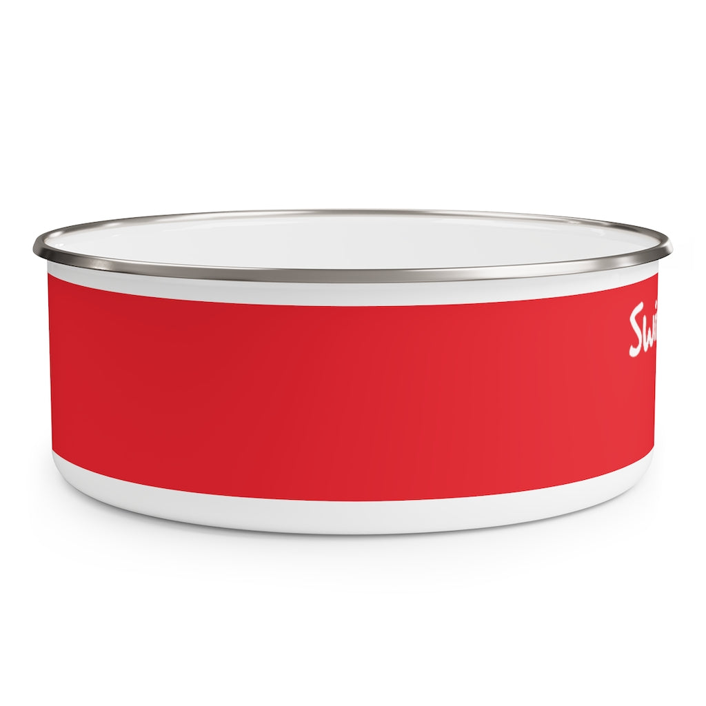 Enamel Bowl (S+R-RED) - Coodeh Lifestyle