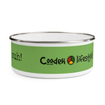 Load image into Gallery viewer, Enamel Bowl (GRN-Don&#39;tTouch) - Coodeh Lifestyle
