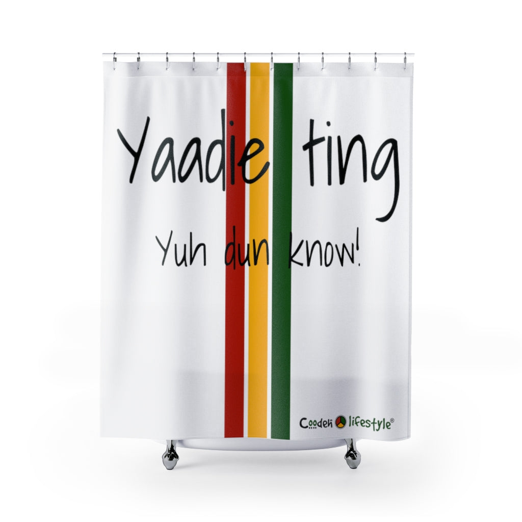 Shower Curtain (YTYDK-WHT) - Coodeh Lifestyle