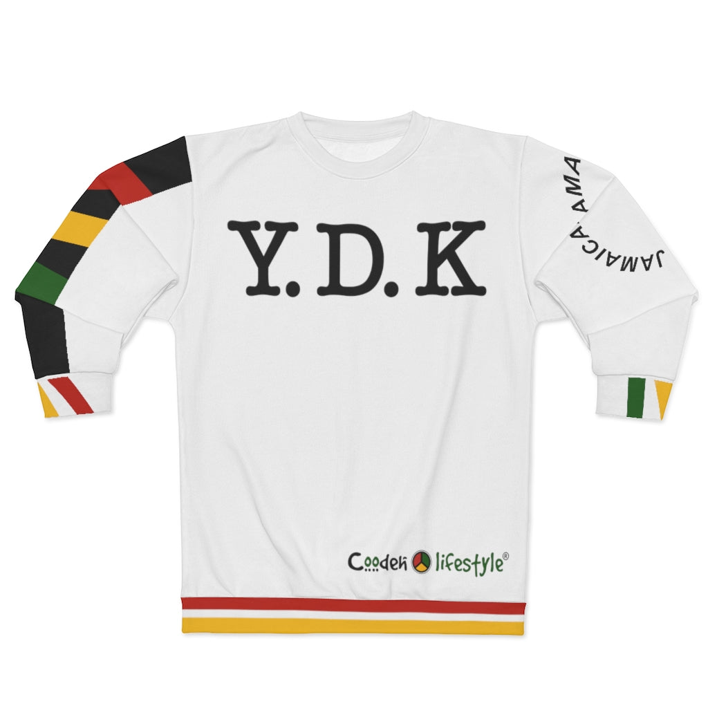 Unisex Sweatshirt (YDK-WHT) - Coodeh Lifestyle