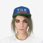 Load image into Gallery viewer, Unisex Flat Bill Hat (YDK) - Coodeh Lifestyle
