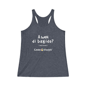 Women's Tri-Blend Racerback Tank (BAXIDE) - Coodeh Lifestyle