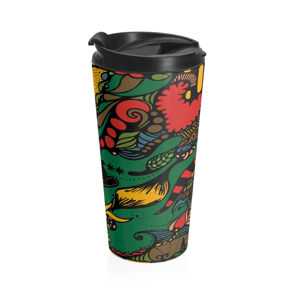 Coodeh Stainless Steel Travel Mug (Multi-Art2) - Coodeh Lifestyle