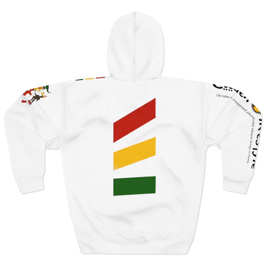 Unisex Pullover Hoodie (DC-WHT) - Coodeh Lifestyle