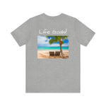 Load image into Gallery viewer, Unisex Jersey Short Sleeve Tee (Custom- DJG+LAMG)
