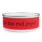 Load image into Gallery viewer, Enamel Bowl (RED-RedYeye) - Coodeh Lifestyle
