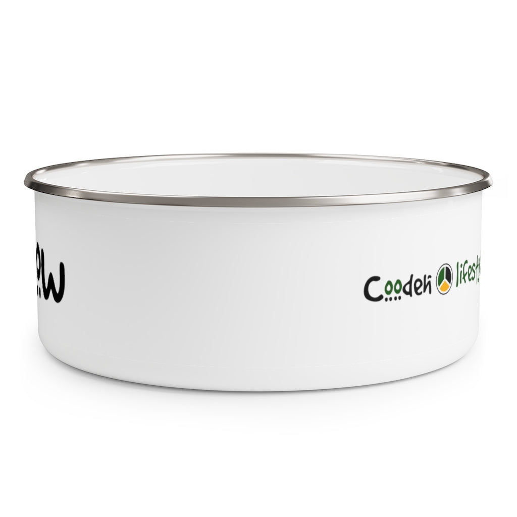 Enamel Bowl (YDK-WHT) - Coodeh Lifestyle