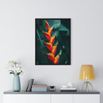 Load image into Gallery viewer, Premium Framed Vertical Poster (Red Plant) - Coodeh Lifestyle
