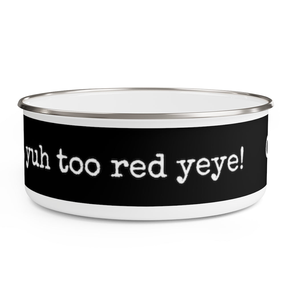 Copy of Enamel Bowl (RedYeye) - Coodeh Lifestyle