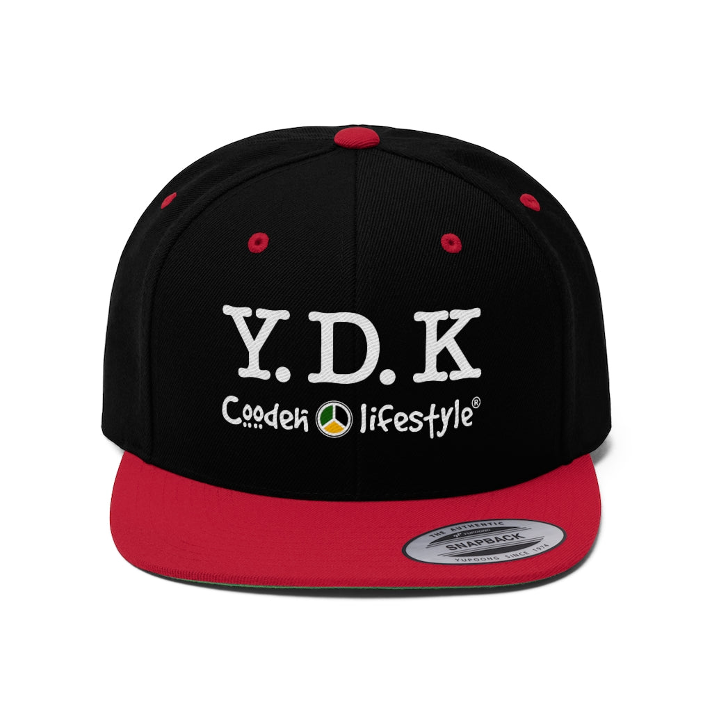 Unisex Flat Bill Hat (YDK) - Coodeh Lifestyle