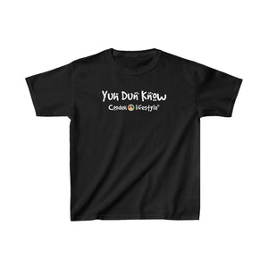 Kids Heavy Cotton Tee (YuhDunKnow) - Coodeh Lifestyle