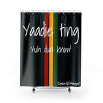 Load image into Gallery viewer, Shower Curtain (YTYDK-BLK) - Coodeh Lifestyle
