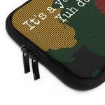 Load image into Gallery viewer, Laptop &amp; Tablet Sleeve (CAMO-PAN-BLK) - Coodeh Lifestyle
