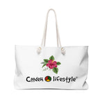 Load image into Gallery viewer, Coodeh Weekender Bag (FLWR-WHT2) - Coodeh Lifestyle
