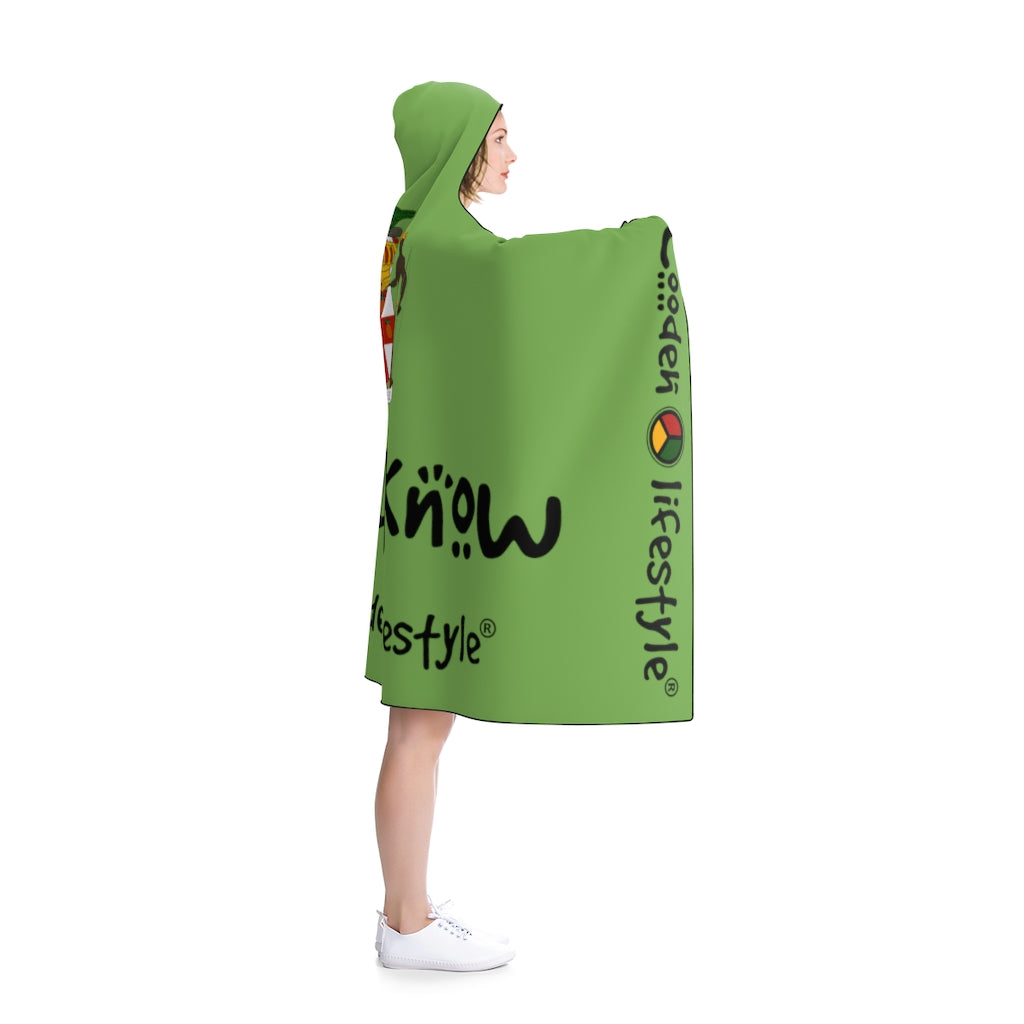 Hooded Blanket (YDK-GRN) - Coodeh Lifestyle