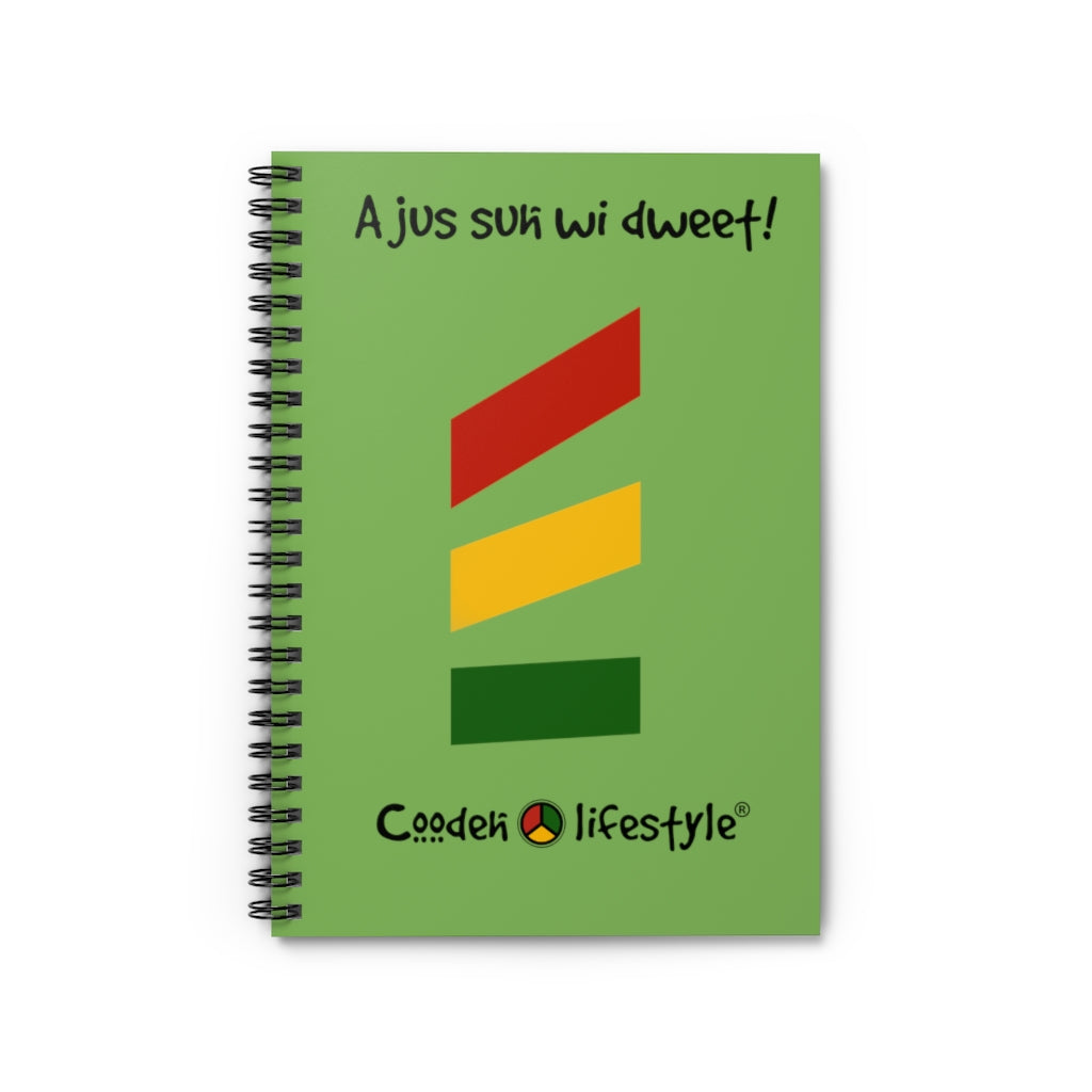 Coodeh Spiral Notebook (Ruled Line-AJSWD-GRN) - Coodeh Lifestyle