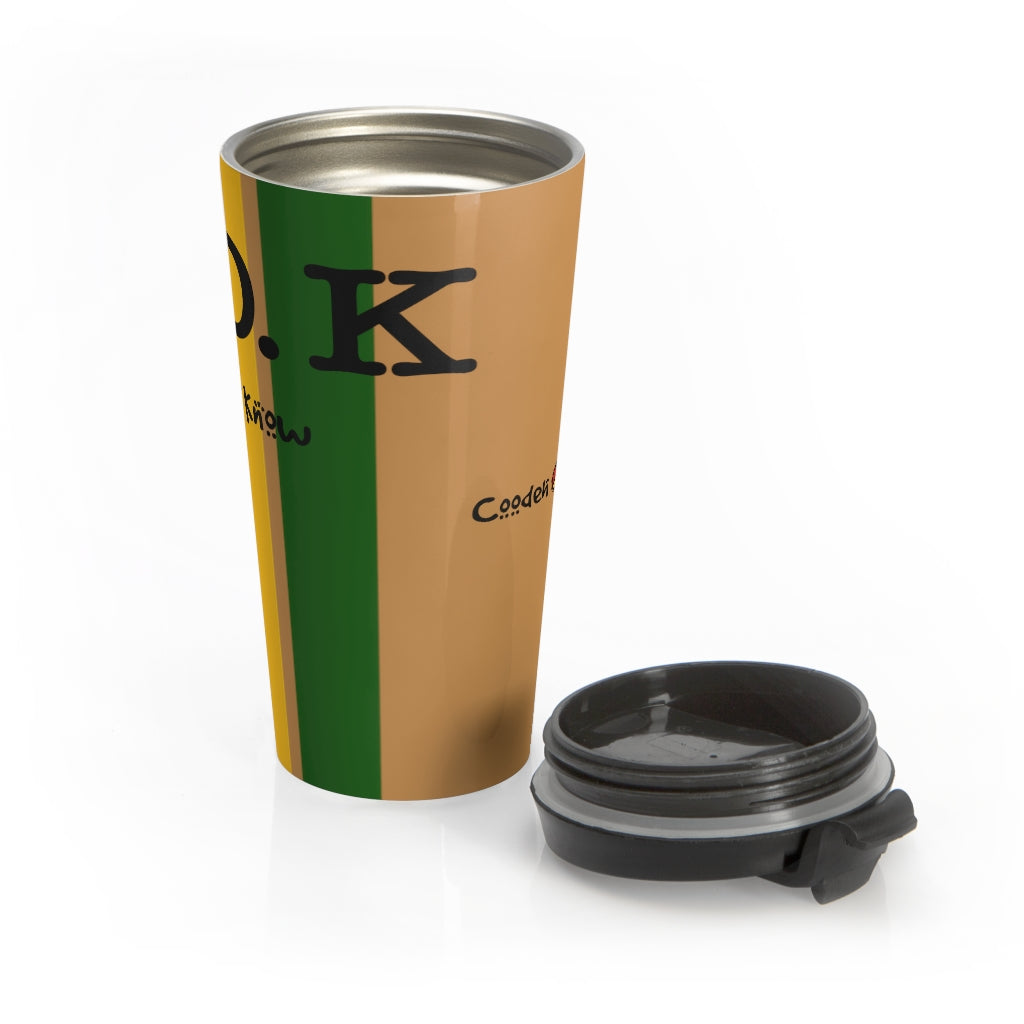 Coodeh Stainless Steel Travel Mug (YDK-PAN-BRN) - Coodeh Lifestyle