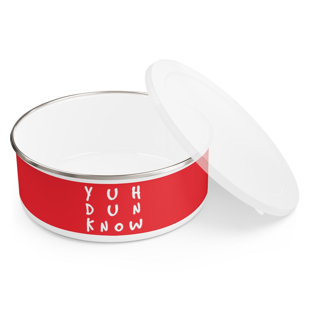 Enamel Bowl (YDK-RED) - Coodeh Lifestyle