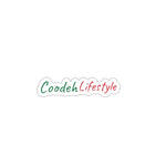 Load image into Gallery viewer, Coodeh Kiss-Cut Stickers (GRN+RED)
