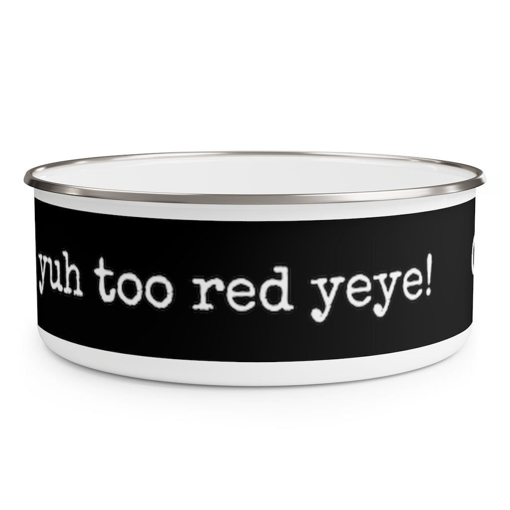 Copy of Enamel Bowl (RedYeye) - Coodeh Lifestyle